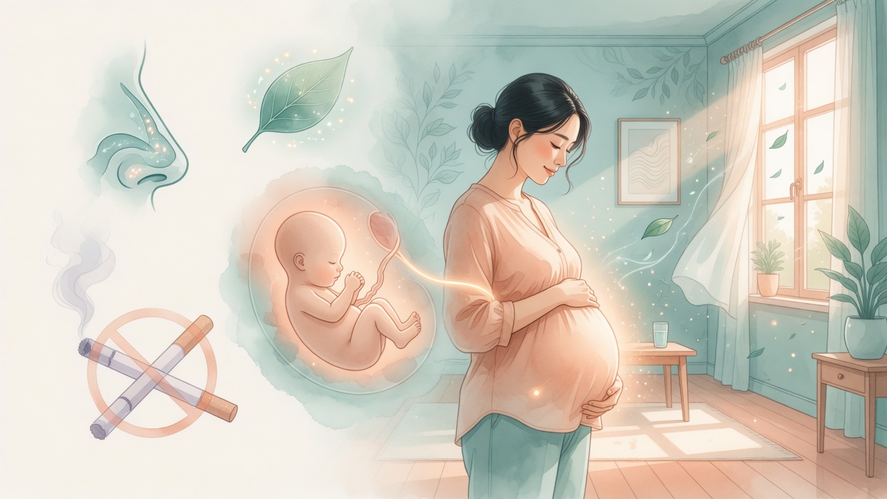 Preconception and pregnancy — keeping smoke out of daily life is the best protection for both the fetus and the mother's nasal cavity.